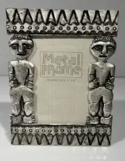 Barron Pewter Statute Picture Frame 4”x6”