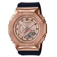 在飛比找momo購物網優惠-【CASIO 卡西歐】G-SHOCK 時尚經典八角型 金屬錶