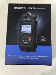Zoom H4n Pro 360° Four-Track Audio Recorder, Black, BNIB RRP $414.40