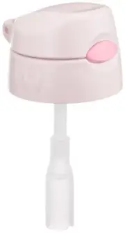FHI Straw Cap Unit for Thermos Vacuum Insulated Baby Straw Mug light pink