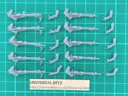 Hand of the Archon Splinter Rifles x 10 DE Kabalite Kill Team Drukhari 40K L6 B