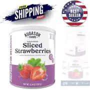 Delicious Freeze-Dried Sliced Strawberries Can - 18 Servings, Ready-to-Eat Snack