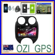 for NISSAN MICRA 2011-14 GPS APPLE CARPLAY ANDROID AUTO CAMERA ODB DAB+ TPMS DVR