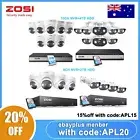 ZOSI 5MP POE CCTV HD Security Camera System 4K 8CH 16CH NVR Home Surveillance