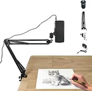 WANPI Art Projector For Tracing，Drawing，Painting , Mini Portable Digital Projector For Desktop Canvas/ Wall ,IOS/ Android Supported,Art Supplies For Artists ，Sketching Tool For Kids And Beginners