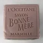 L'Occitane Savon Bonne Mere Marseille ROSE SOAP 3.5 oz. 100g NEW SEALED