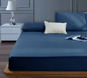 KING Bed 1000TC Egyptian Cotton TWO Fitted Sheets + Pillowcases Combo Bedding Sheet Set
