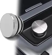 Car Cigarette Lighter Cover, Car Interior Accessorie, Aluminum Dustproof Cover, Dustproof Cigarette Lighter Plug Cover, Cigarette Lighter Cap for Car Decorations & Protection Fits Most Car (Sliver)