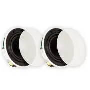 Theater Solutions TSQ670 Flush Mount 70 Volt Speakers with 6.5" Woofers Ceiling