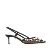[AQUAZZURA] AQUAZZURA 'Can Can' slingback pumps Woman 37 37 Black
