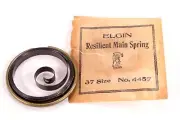 Elgin 8 Day 37 Size Car/Aviation Clock Mainspring - Part #4457 - MX1802