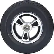 Wheelchair Wheel,PU Wheel, Alloy Steel Hub Anti Skid Wheelchair Wheel, 7in Wheel Replacement,Walker Tire