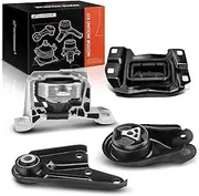 A-Premium 4PCS Engine Motor Mount Transmission Mount Torque Strut Mount Set Compatible with Mazda 3, 2010, L4 2.0L, DOHC, Automatic Transmission