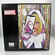 Marvel Ghost Spider / Gwen Stacy 300 Large Piece Puzzle Peach Momoko Art