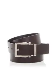 Ferragamo Men's Gancini Reversible Leather Belt