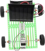 Kisangel Solar Powered Car Kit DIY Educational Engineering Experiment for Assemble Solar Car Model Project and Electrical Circuits
