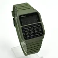 在飛比找樂天市場購物網優惠-CASIO手錶 軍綠計算機電子錶【NECD37】原廠公司貨