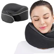 Memory Foam Soft U Shaped Neck Pillow for Travel Comfortable and Breathable Neck Pillow