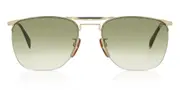 David Beckham DB 1001/S J5G/9K Men's Sunglasses Gold Size 55