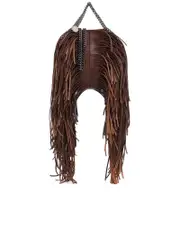 Stella Mccartney Mini Falabella Tote Bag With Fringes