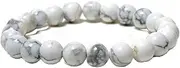 CRYSTALMIRACLE Powerful Round Beaded Bracelet Gemstone Fashion Jewelry Crystal Healing Gift Wellness Meditation Positive Energy