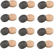 BESPORTBLE 24pcs Wooden Checkers Chess Accessories Board Game Accessories Board Games Checkers Wood Checkers Solid Wood Chess Boards Chess Small Wooden Checkers