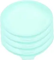 ULTECHNOVO 4pcs Round Silicone Baking Pans Versatile Cake Molds for Mousse Chiffon and Cakes for Family Gatherings and Home Baking Easy to Use and Clean