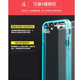 附發票【DIFF】冷光 來電發光提示透明殼 iPhone6 Plus 手機殼 手機套 保護殼軟殼透明背蓋軟框