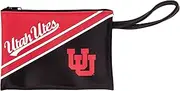 Desert Cactus University of Utah Wristlet UT Utes Vegan Leather (Wristlet), Red