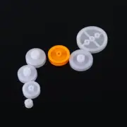 Pulley Belt Shaft Plastic Gear Kits Worm Crown Robot Motor Toys Car❤