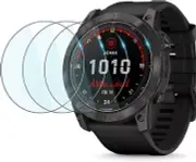 3XTempered Glass Screen Protector For Garmin Fenix 7s Standard/ Solar/ Sapphire