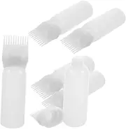BELLIFFY Oil Applicator for Hair Pcs Root Comb Applicator Bottle Brush Comb Hair Oil Container Root Dye