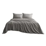 Charcoal Silky Soft Bamboo Cooling Sheet Set