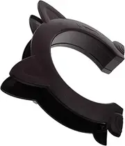 Kisangel Adjustable Cat Door Cat Play Tunnel Accessory Easy Install for Multi-pet Households