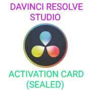 *NEW* Blackmagic Design DaVinci RESOLVE STUDIO Activation Card (SEALED)