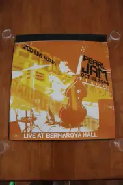 Pearl Jam - Live At Benaroya Hall - Original Promotional Poster 2003
