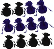 FONDOTIN 20pcs Portable Drawstring Jewelry Bags Elegant Storage Pouches for Items for Wedding and Jewelry Packaging Each