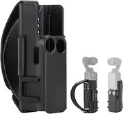 Hand Band Protective Case for DJI Osmo Pocket 3, Pocket 3 Expansion Adapter with Cold Shoe Mount, Portable Handle Frame Accessories for DJI Pocket 3, Cage for Pocket 3 Compatible with Battery Handle