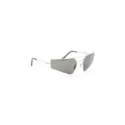 [Rick Owens] Rick Owens-Silver Prong Metal Sunglasses-Uomo OS OS