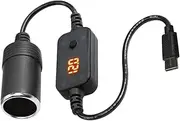 Converter Cable for Slider Socket - SUV, Sedan, Type C Car Charger Cable |