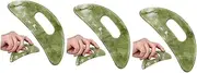3pcs Facial Massage Gua Sha Tool Jaw Line Shaper Muscle Scraping Tool Set