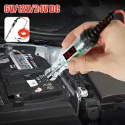 Digital Voltage Tester Precise Circuit Tester Pen DC 6-24V Car Light leYwc