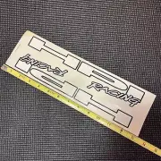 Vintage HPI Racing 9187 Giant Stretch Logo Sticker Decals RS4 12”