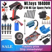 WLtoys XK 1/18 184008 RC Car Spare Part Servo Steering Rod Motor Tire Body Shell