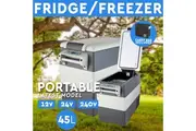 45L Portable Fridge Freezer 12V/24V/240V Camping Car Boating Caravan Bar Fridge