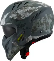 Suomy Armor Urban Squad Camo, modular helmet , color: Matt Dark Grey/Light Grey , size: M