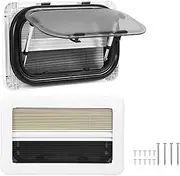 RV Window With Sunshade Screen 500mm 300mm UV Protection Proof Push Out For s Trailers Durable Structure 3 Opening Modes Easy To Open Stable Support Wide Application