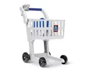 Childrens Kids Aldi Toy Shopping Cart with Doll Seat and Coin Slot - RARE AOS