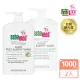 【SEBAMED 施巴】潔膚露1000ml+橄欖潔膚露1000ml(總代理)