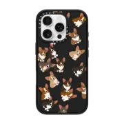 iPhone 16 Pro Impact Case Corgi Jumble